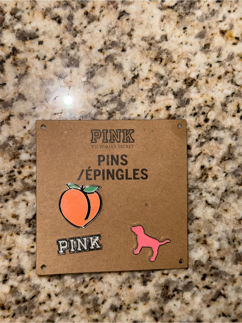 PINK Victoria Secret pins